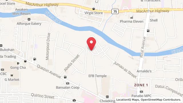 Map showing Grams PaddleStar's location