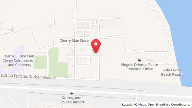 Map showing Rodora Pickle Ball's location