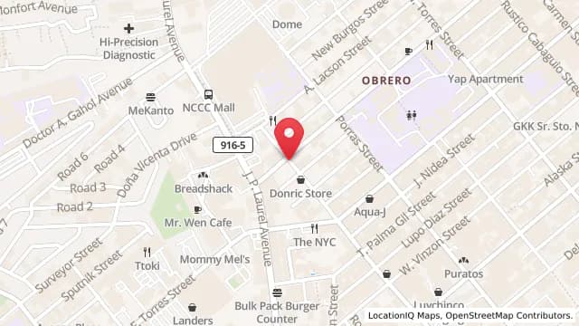 Map showing Gopaddle sports center's location